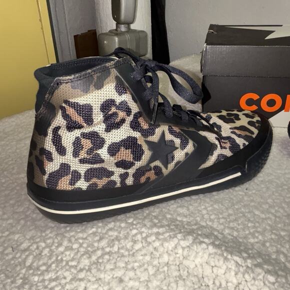 Converse React Mens Size 10 All Star Pro BB Leopard Sneakers Shoes 166451C Rare main image 7